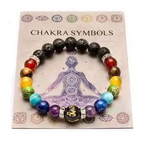 Chakra essential oil diffuser bracelet​